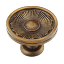 972-ED - Sunburst - 1 3/8" Cabinet Knob - Estate Dover