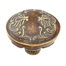 994-MBR - Cantata - Round Cabinet Knob - Monticello Brass