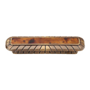 Precious Inlays - 3" Cabinet Pull - Tiger Penshell/ Estate Dover