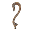 935R-MBR - French Court - 3.5"cc Cabinet Pull - Monticello Brass