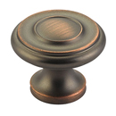 703-AUB - Colonial - 1 1/4" Cabinet Knob - Aurora Bronze