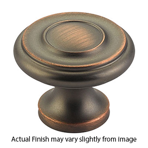 703-AUB - Colonial - 1 1/4" Cabinet Knob - Aurora Bronze