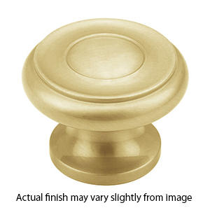 703-SB - Colonial - 1 1/4" Cabinet Knob - Satin Brass