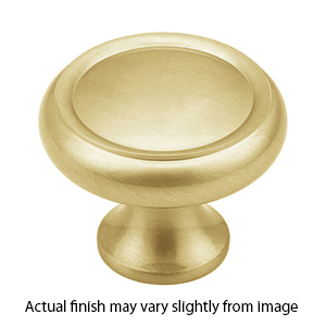 711-SB - Country - 1 1/4" Cabinet Knob - Satin Brass