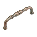 747-AUB - Colonial - 4" Cabinet Pull - Aurora Bronze