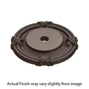 756 10B - Versailles - Knob Back Plate - Oil Rubbed Bronze