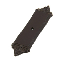 761 10B - Versailles - Knob Back Plate - Oil Rubbed Bronze