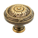 751 ALP - Versailles - 1 1/4" Cabinet Knob - Antique Light Polish