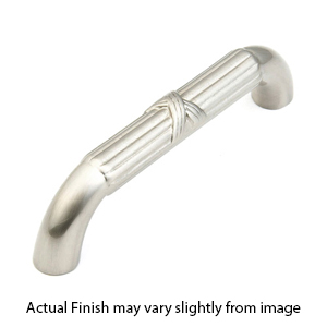 762 15 - Versailles - 96mm Cabinet Pull - Satin Nickel