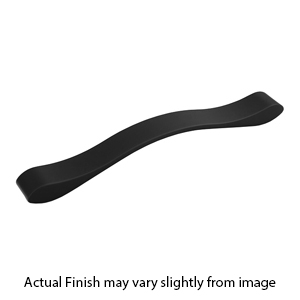 244-192-MB - Wave - 192 mm Cabinet Pull - Flat Black