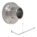 30" x 66" - Corner Shower Rod - Heavy Round Flanges