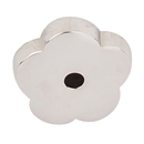 M2007PN - Aspen - 1" Flower Knob Backplate - Polished Nickel