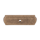 M1431LB - Aspen - 2.5" Rectangle Knob Backplate - Light Bronze