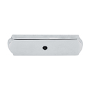 M2009PC - Aspen - 2.5" Rectangle Knob Backplate - Polished Chrome