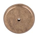 M1456LB - Aspen - 7/8" Round Knob Backplate - Light Bronze