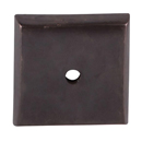 M1447MB - Aspen - 7/8" Square Knob Backplate - Medium Bronze