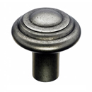 M1470SBL - Aspen - 1.25" Button Knob - Silicon Bronze Light