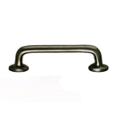 M1385SBL - Aspen - 4" Rounded Pull - Silicon Bronze Light