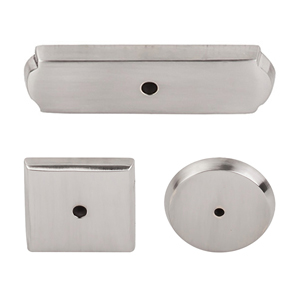 Aspen Backplates - Satin Nickel