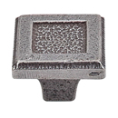 M1820 CI - Britannia - 1 5/16" Square Inset Knob - Cast Iron