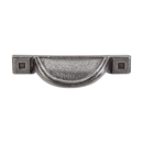 M1811 CI - Britannia - 2.5" Square Inset Cup Pull - Cast Iron