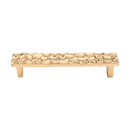 TK305 BR - Cobblestone - 5" Cabinet Pull - Brass