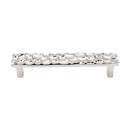 TK305 PN - Cobblestone - 5" Cabinet Pull - Polished Nickel