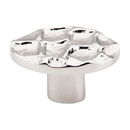 TK298 PN - Cobblestone - 2" Small Oval Knob - Polished Nickel