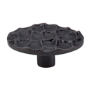 TK299 CB - Cobblestone - 2 5/8" Large Oval Knob - Coal Black