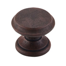 M1231 PAR - Dakota - 1 3/8" Flat Top Knob - Patina Rouge