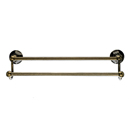 ED7GBZB - Hex - 18" Double Towel Bar - German Bronze