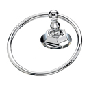 ED5PCB - Hex - Towel Ring - Polished Chrome