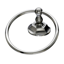 ED5BSNB - Hex - Towel Ring - Satin Nickel