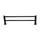 HOP7BLK - Hopewell - 18" Double Towel Bar - Flat Black