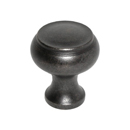 M608 PAB - Normandy Classic - 1 1/8" Cabinet Knob - Patina Black