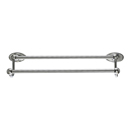 ED7BSNC - Oval - 18" Double Towel Bar - Satin Nickel