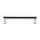 M1256 PN - Pennington - 5" Cabinet Pull - Polished Nickel