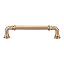 TK323HB - Reeded Collection - 5" Cabinet Pull - Honey Bronze