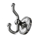 ED2BSNF - Rope (Edwardian) - Double Hook - Satin Nickel