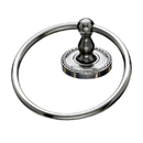 ED5BSNF - Rope (Edwardian) - Towel Ring - Satin Nickel