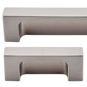 Modern Metro Tab - Satin Nickel