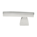 TK2PN - Arched - 2.5" Cabinet Knob - Polished Nickel