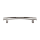 TK86BSN - Rail - 5" Flared Pull - Satin Nickel