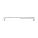 TK258 PC - Modern Metro Notch - 9" Right Cabinet Pull - Polished Chrome