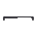 TK261 BLK - Modern Metro Notch - 9" Left Cabinet Pull - Flat Black