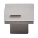 TK269 BSN - Modern Metro Slot - 1.25" Cabinet Knob - Satin Nickel