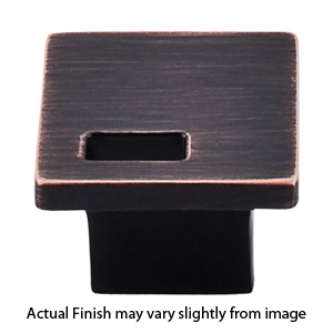 TK269 TB - Modern Metro Slot - 1.25" Cabinet Knob - Tuscan Bronze