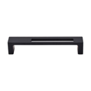 TK266 BLK - Modern Metro Slot - 5" Cabinet Pull - Flat Black