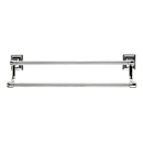 STK7PN - Stratton - 18" Double Towel Bar - Polished Nickel