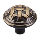 M161 DAB - Tuscany - 1.25" Celtic Knob - Dark Antique Brass